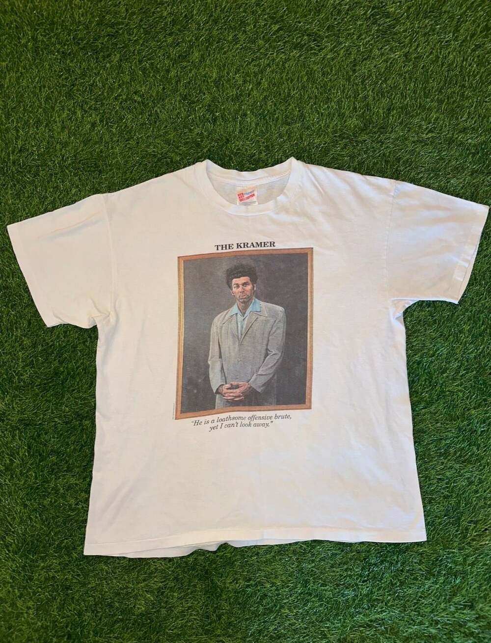 Vintage 1993 Seinfeld The Kramer Portrait T-Shirt XL